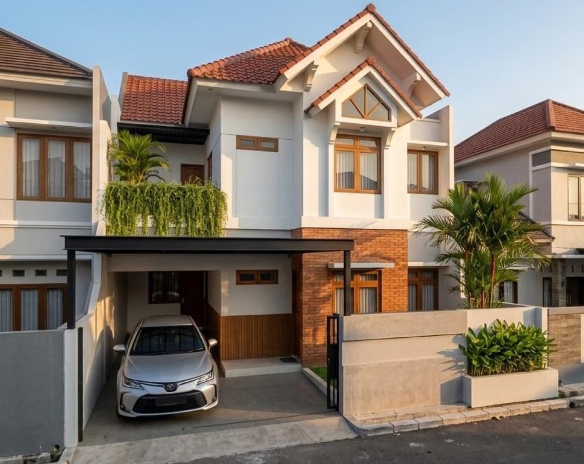 Tampak depan sesudah renovasi